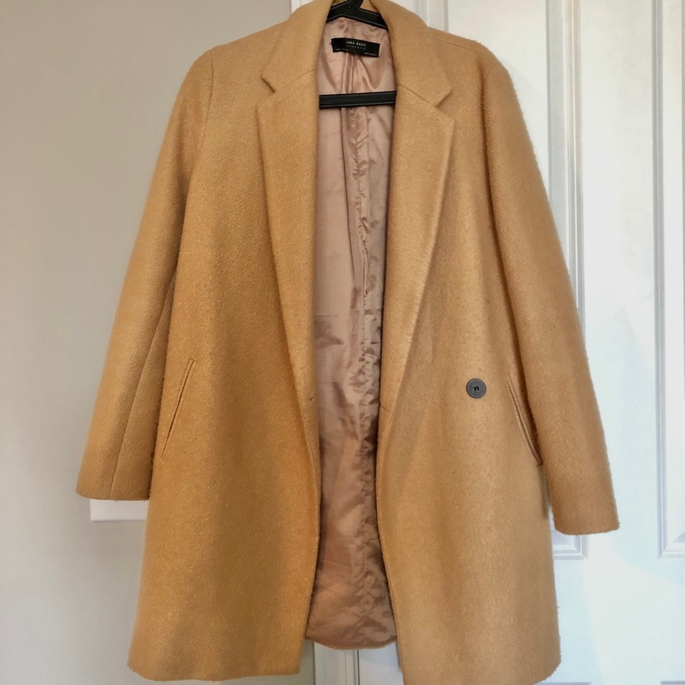 Tan, Caramel tone Zara Coat